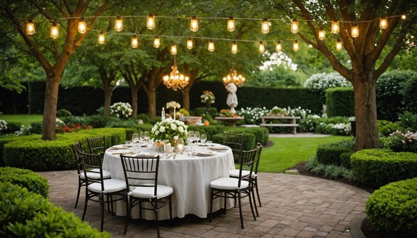 L'art de la décoration pour une garden party élégante
